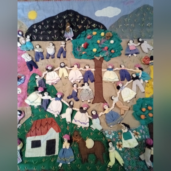 PERUVIAN TEXTILE "YUNZA" - Picture 4 of 10